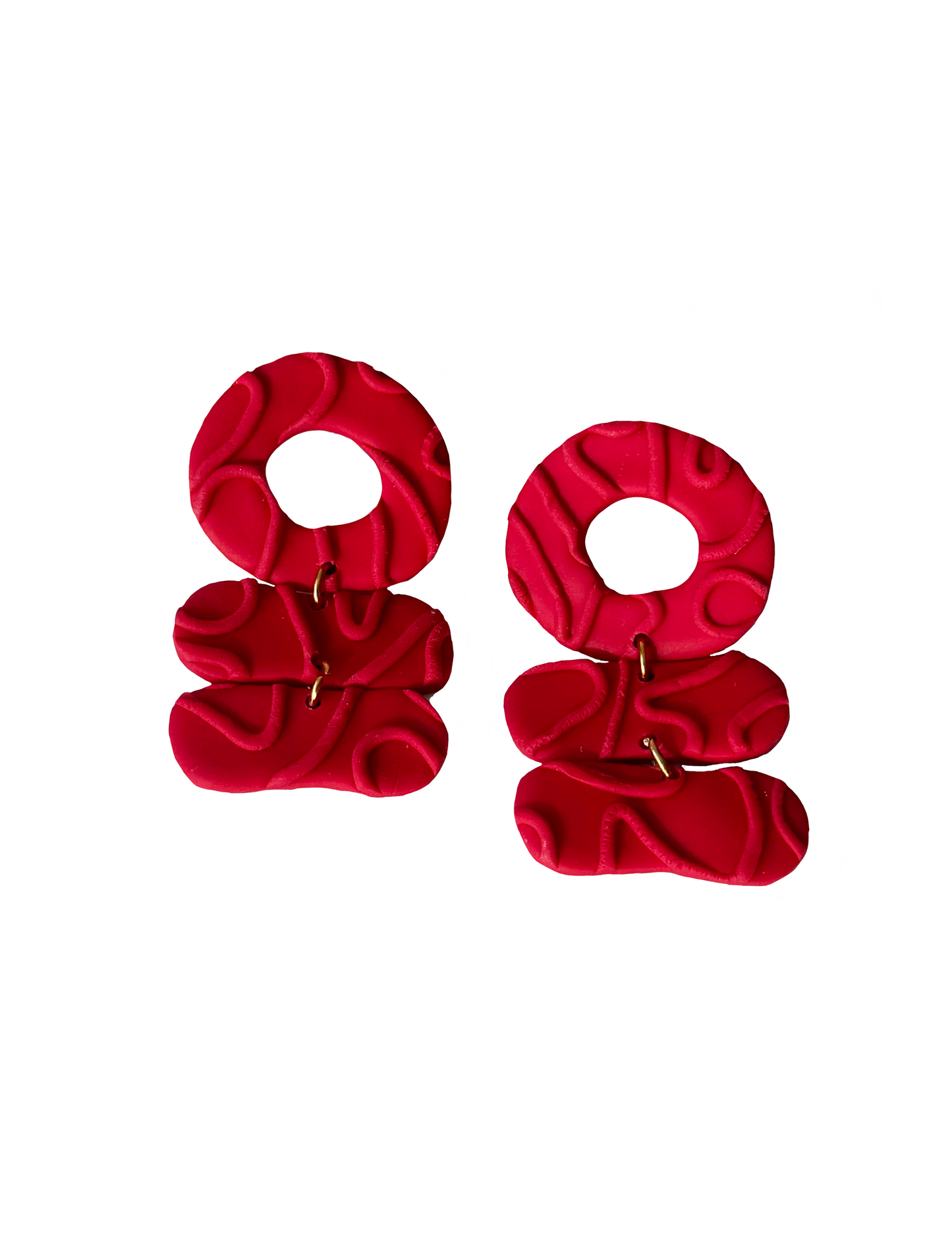 Venecia Red Earrings